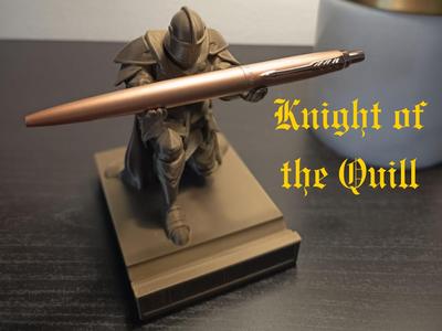 Knight of the Quill Medieval Knight Pen Holder
