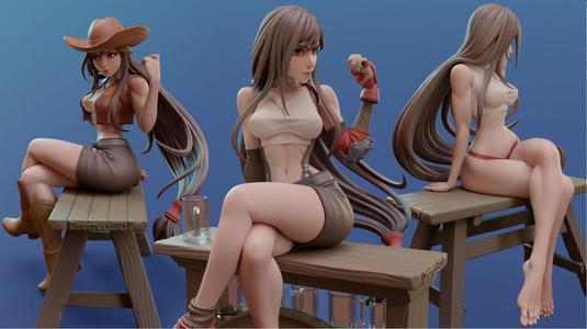 Tifa Multi Version STL SFW NSFW