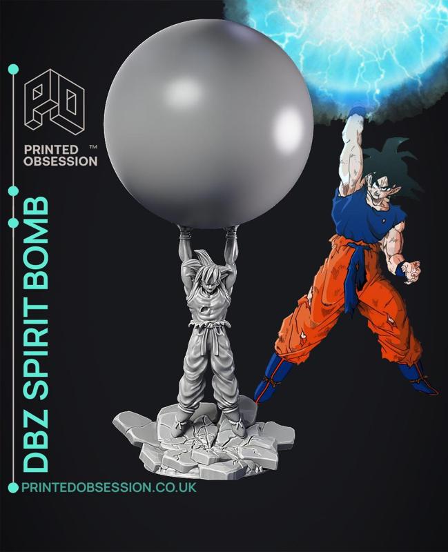 Goku – Spirit Bomb – Dragon Ball Z – Fan Art