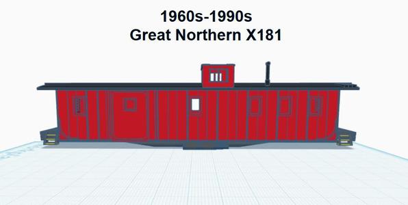 Great Northern X181 (HO SCALE)