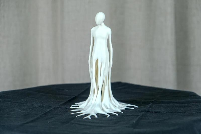 Melting Man Sculpture