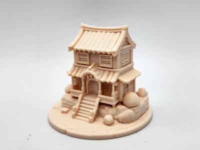 Japanese-Style House Miniature