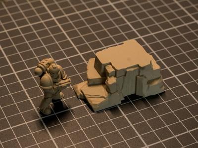 Miniature Terrain – Rock #11