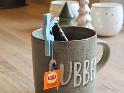 Fisher boy – Tea bag holder