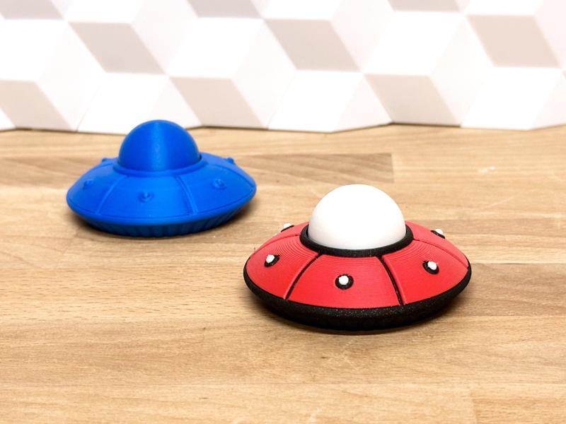UFO Fidget Toy (spin and play)