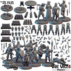 APRIL RELEASE : Fantasy village commoners