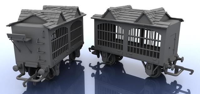 OO Scale Train – Circus – Cage Style 4