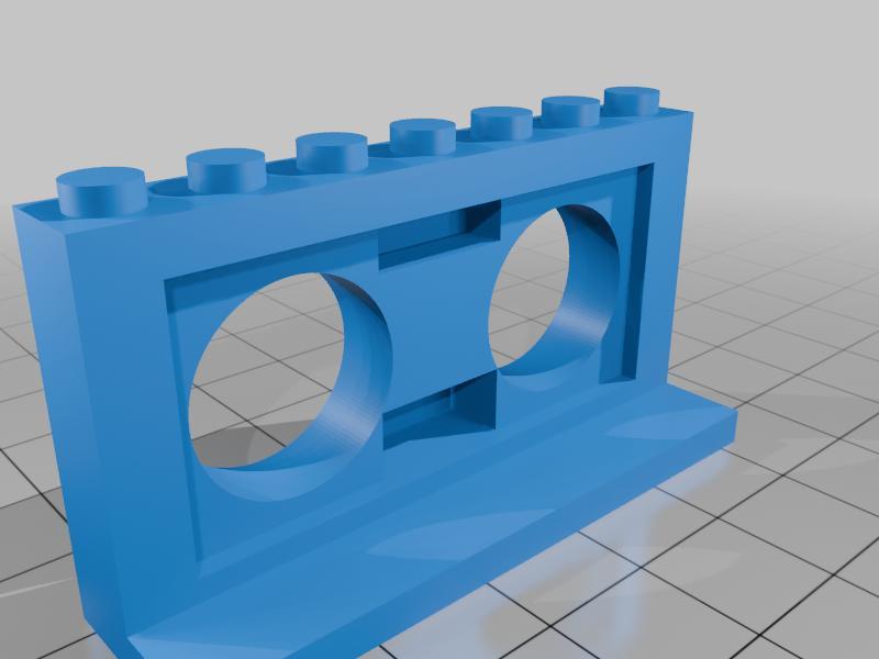 Brickable mount for HC-SR04