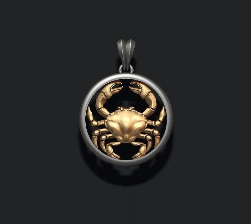 Horoscope Cancer  pendant
