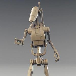 B1 Battle Droid 3D Printing Model | Assembly + Action