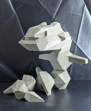 Steelix Low Poly