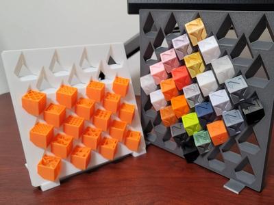 Test Cube Display Board (Two Sizes)