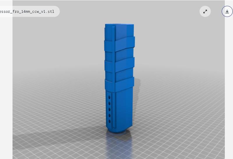 14mm ccw compatible suppressor