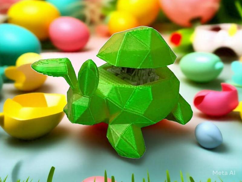 Bunny Turtle Fidget Clicker Toy