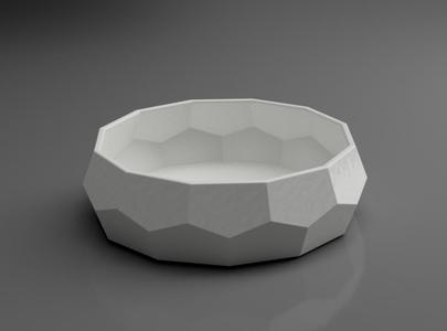 Low Poly Tray / Bowl