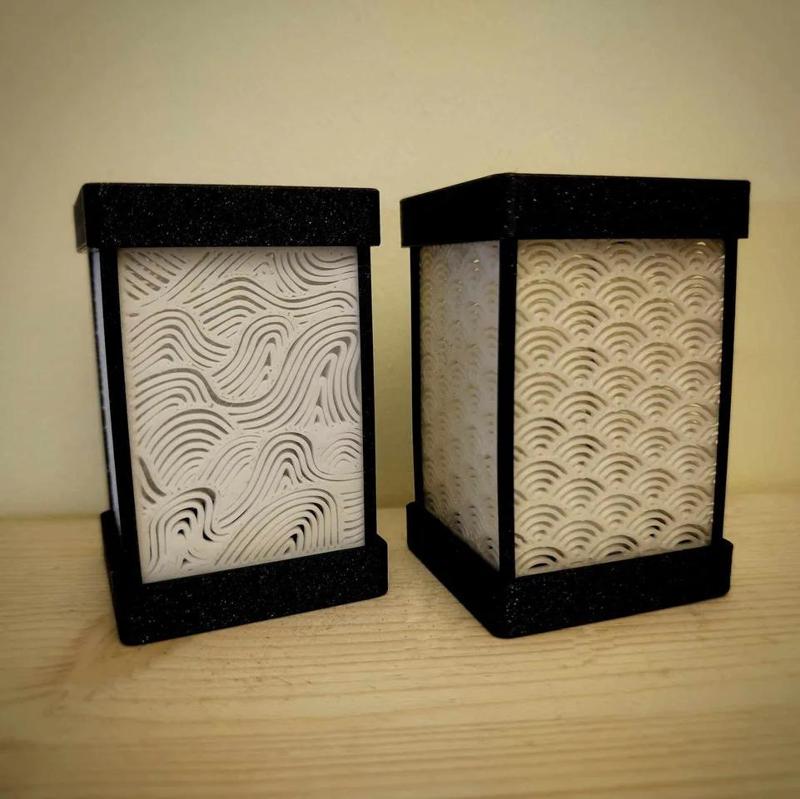 Japanese Style Candle Holder with Extra