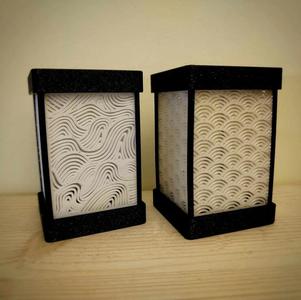 Japanese Style Candle Holder with Extra