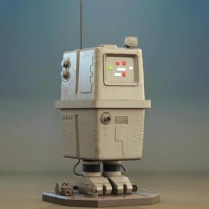 Gonk Droid STL files for 3D Printing | Assembly Model