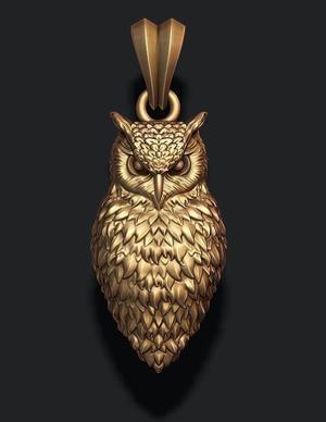 owl pendant