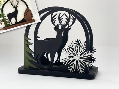 Table Napkin support/holder (2 models)