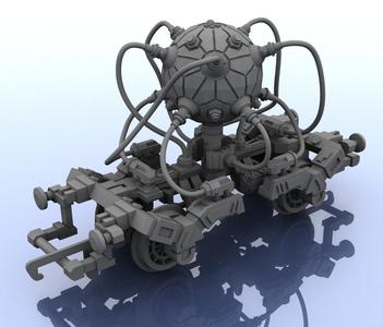 OO Scale Train – Nuclear Reactor Core
