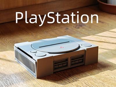 PlayStation Original Console Tissue Box (with 5 compartments)