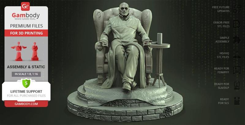 Morpheus STL Files for 3D Printing | Assembly Model