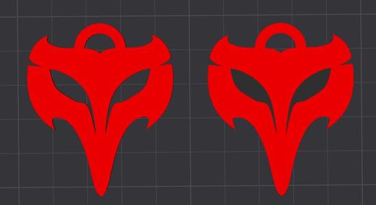 Crow keychain – Persona 5