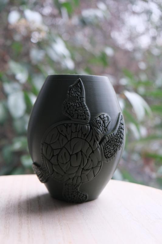 Turtle Vase – Sea Life Inspired 3D Decor