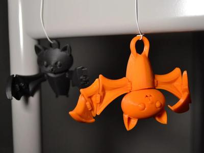 Articulated Bat – Halloween Decoration