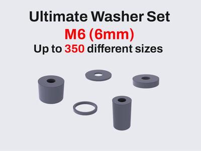 Ultimate Washer Set – M6 (6mm)