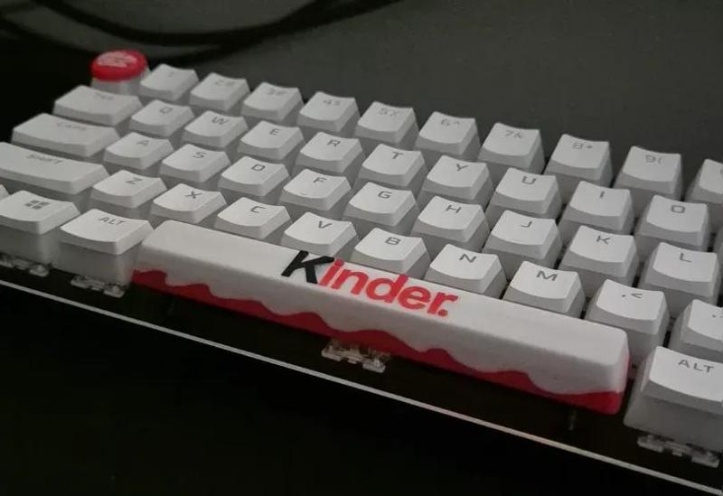 Kinder Space Bar Keycap – AMS