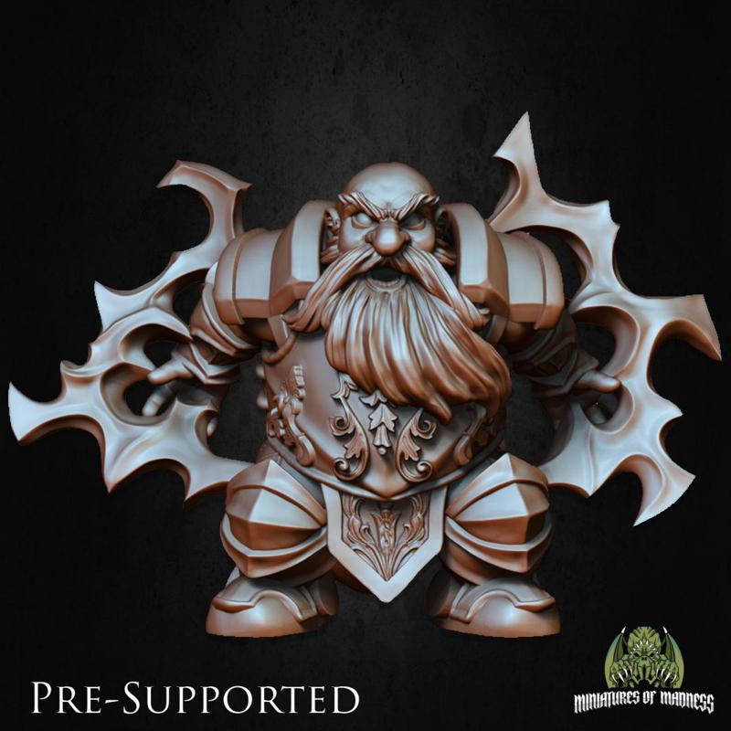 Rargtad The Electrocutioner -[PRE-SUPPORTED] Dwarf Cleric