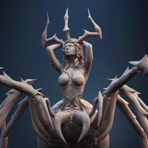 Lolth STL files for 3D Printing | Assembly Model