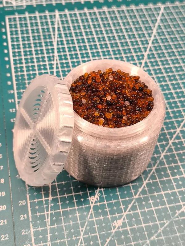 Silica gel container for a SUNLU / JAYO spool