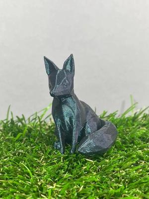 Low poly fox