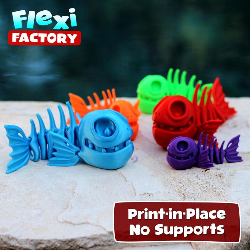 FLEXI PRINT-IN-PLACE FISH