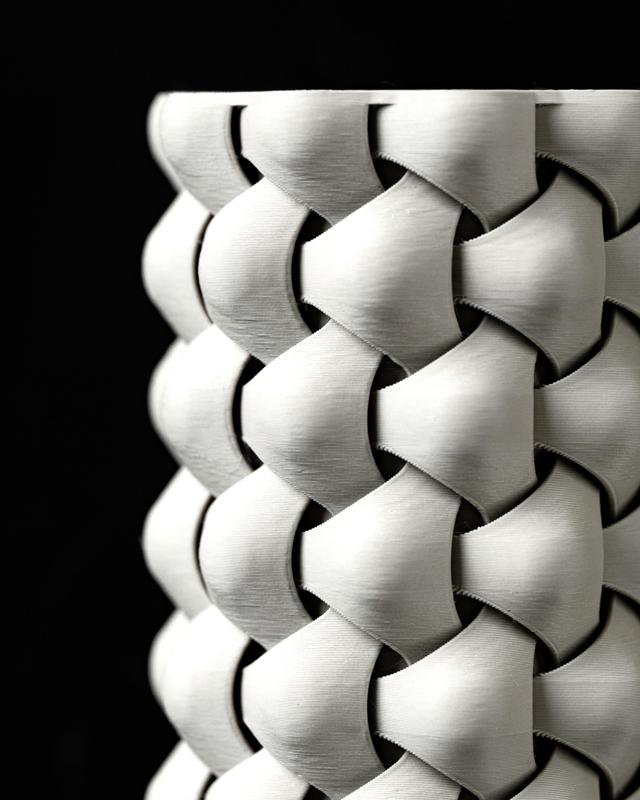 Tri-Weave Flower Vase by MODERN MACHINE