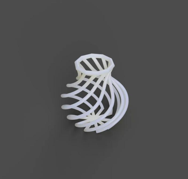 Open spiral vase