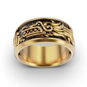 Aztec Quetzalcoatl Dragon Band