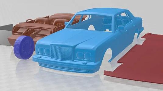 Bentley Turbo R 1988 Printable Car