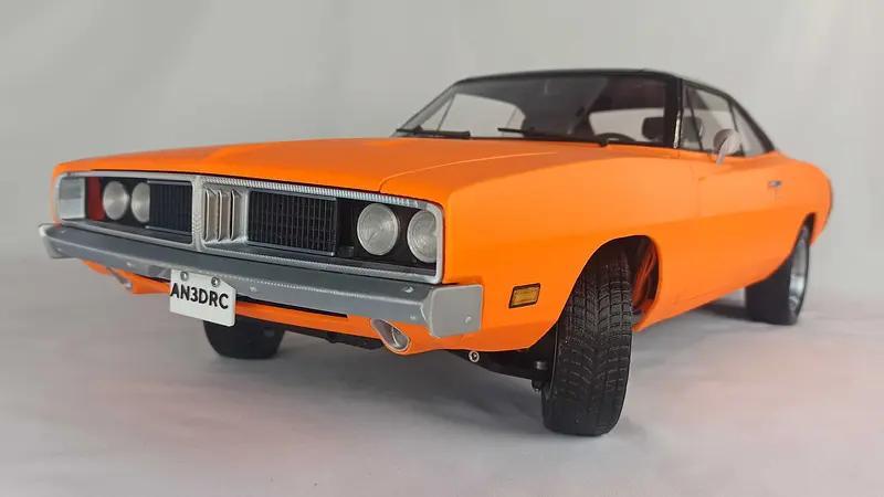 Charger69 mostly printed RC model in 1/8 scale by [AN3DRC]
