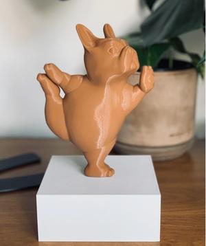 French Bulldog Yoga Pose 2