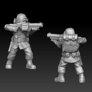 soldier with grenade launcher
