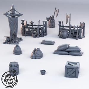 Camp Weapons and Props (Pre-Supported)