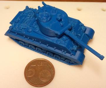 Sherman M4A3 76 mm 1:100 scale