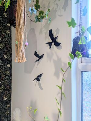 Mockingjay hunger games wall decor
