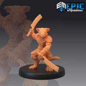 Rat Folk Butcher / Ratfolk Axe / Rodent Soldier