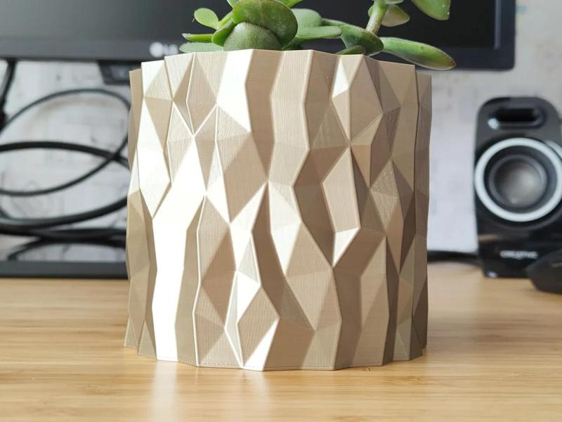 Shattered Mirror Plant pot and Planter – Vase mode design