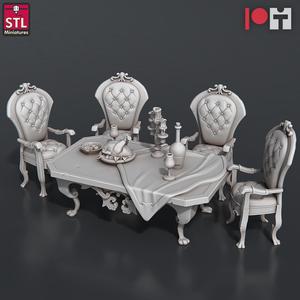 Guild Masters Dinner Table
